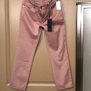 DL1961 dusty rose straight leg jeans size 30